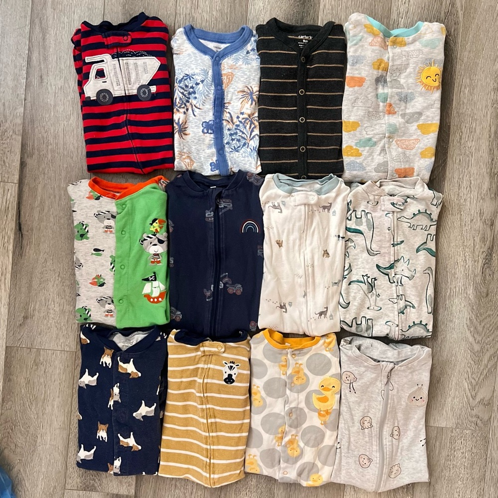 Carter's Kids Pajama Set - Multicolor Designs